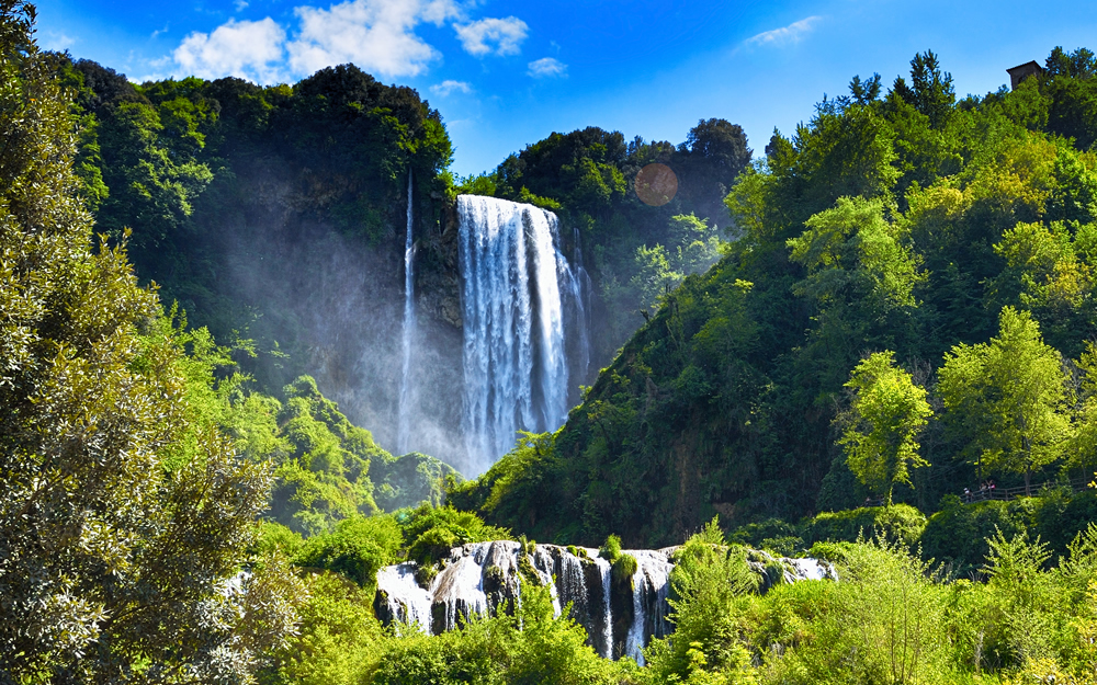 Marmore waterfall